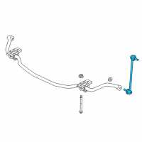 OEM 2017 Chrysler 200 Link-STABILIZER Bar Diagram - 68241038AB