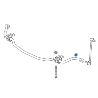 OEM Dodge Caliber Nut-Hexagon Diagram - 6509401AA