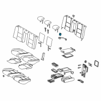 OEM 2020 Lexus GS F Control Sub-Assy, Seat Heater Diagram - 87501-30020