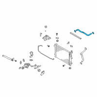 OEM 2007 Kia Rondo Hose-Radiator Upper Diagram - 254141D200