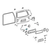 OEM 2005 Toyota Sequoia Actuator Diagram - 69150-0C010