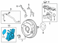 OEM 2019 Toyota Yaris Vacuum Pump Diagram - 29300-WB002