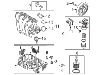 OEM Kia K5 Switch Assembly-Oil Pres Diagram - 947502M454