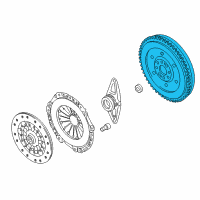 OEM 2013 BMW Z4 Twin Mass Flywheel Diagram - 21-20-7-590-853