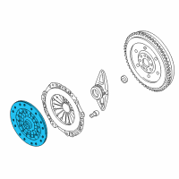 OEM 2010 BMW 535i Clutch Plate Diagram - 21-20-7-526-516