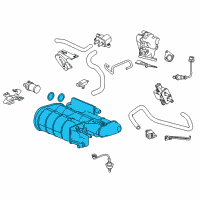 OEM 2014 Honda Accord Set, Canister Assembly Diagram - 17011-T3W-A01