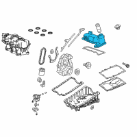 OEM Mercury Mountaineer Valve Cover Diagram - 1L2Z-6582-CA