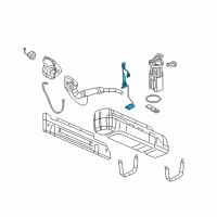 OEM Chevrolet Silverado 1500 Classic Fuel Gauge Sending Unit Diagram - 88965379