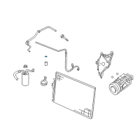 OEM Jeep Cap-A/C Check Valve Diagram - 4882335