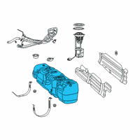 OEM 2015 Ram 2500 Tank-Fuel Diagram - 68149856AC