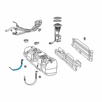 OEM 2022 Ram 2500 Strap-Fuel Tank Diagram - 68397065AC