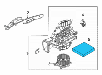 OEM Nissan Sentra Air Filter Kit-Air Conditioner Diagram - 27277-5NA0A