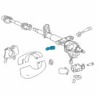 OEM Saturn L100 Headlamp Switch Diagram - 15251095