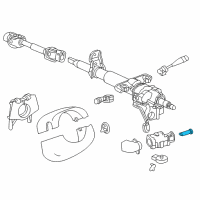 OEM Saturn LW300 Cylinder Kit, Ignition Lock (Uncoded) Diagram - 15895600