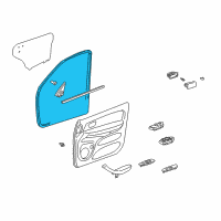 OEM 2002 Toyota Sequoia Surround Weatherstrip Diagram - 62312-0C030-B0