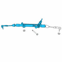 OEM Jeep Rack And Pinion Gear Diagram - 52109984AH