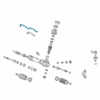 OEM Hyundai Tube Assembly-Feed, LH Diagram - 57751-25000