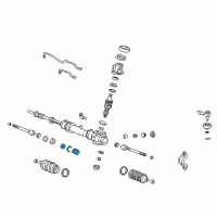 OEM 2000 Hyundai Accent Bush Assembly-Rack Diagram - 57726-22000