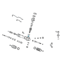 OEM 1996 Hyundai Accent Bearing-Steering Gear Pinion Upper Diagram - 57763-33100