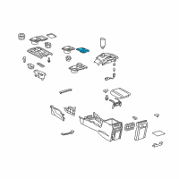 OEM 2019 Toyota 4Runner Shift Boot Diagram - 58808-35310