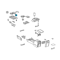 OEM 2011 Toyota 4Runner Insert Diagram - 66992-35020