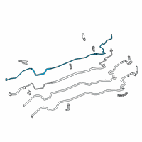OEM 2019 Lexus RX450hL Tube, Liquid Diagram - 88716-48670
