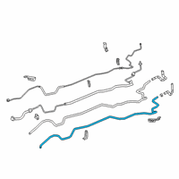 OEM 2018 Lexus RX450hL Pipe Sub-Assembly, Water Diagram - 87208-48200