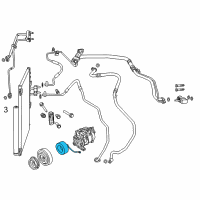 OEM Ram 1500 Classic Coil Kit-Air Conditioning Clutch Diagram - 68231743AA