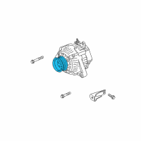 OEM 2014 Toyota Venza Pulley Diagram - 27415-0W111