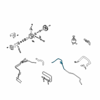 OEM 2005 Nissan Sentra Hose & Tube Assy-Power Steering Diagram - 49721-4Z700