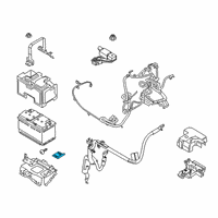 OEM 2020 Ford Ranger Bracket Diagram - KB3Z-10A705-A