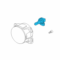 OEM Acura TSX Bulb, Foglight (H11) (12V 55W) Diagram - 33165-STK-A01