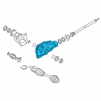 OEM 2021 BMW X5 AT-FRONT DIFFERENTIAL Diagram - 31-50-7-934-391