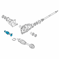 OEM 2021 BMW X5 Repair Kit Bellows, Interior Diagram - 31-60-8-680-223