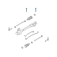 OEM 2006 Ford Freestyle Mount Bolt Diagram - -W713000-S439