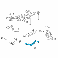OEM 2015 Buick Regal Rear Upper Control Arm Diagram - 20900532