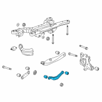 OEM Chevrolet Malibu Limited Rear Upper Control Arm Diagram - 20900532