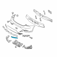 OEM 2015 Kia Forte Koup REFLECTOR/REFLEX Assembly Diagram - 92405A7200