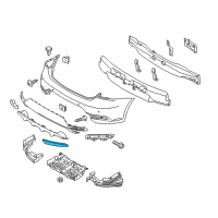 OEM 2014 Kia Forte Koup REFLECTOR/REFLEX Assembly Diagram - 92405A7200