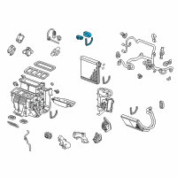 OEM 2014 Acura TL Valve Sub-Assembly, Expansion Diagram - 80221-TK4-A41