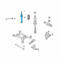 OEM 2004 Nissan Maxima ABSORBER Kit - Shock, Rear Diagram - 56210-7Y427