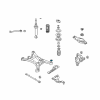 OEM Nissan Stopper-Differential Mounting, Lower Diagram - 55475-8J000