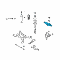 OEM 2006 Nissan Maxima Link Complete Rear Suspension Lower Rear R Diagram - 551B0-3Z000