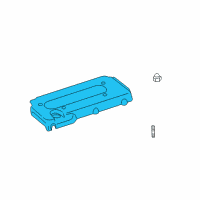 OEM Toyota Highlander Cover Diagram - 12601-28900