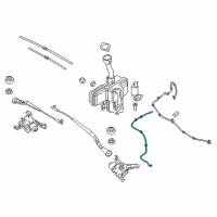 OEM 2019 BMW i3 HOSE LINE Diagram - 61-66-7-361-536