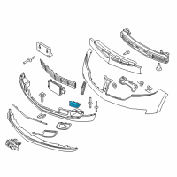 OEM 2013 Lincoln MKX End Cover Diagram - BA1Z-17K946-B