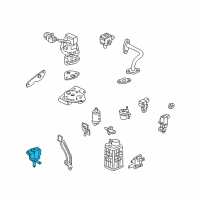 OEM 1998 Acura CL Valve, Purge Control Solenoid Diagram - 36162-P8A-A01