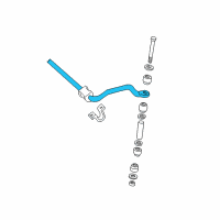 OEM 1998 GMC Savana 1500 Stabilizer Bar Diagram - 15954478