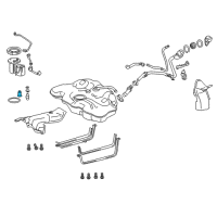 Genuine Scion tC Fuel Pump diagram