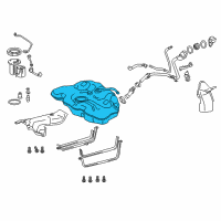 OEM 2016 Scion tC Fuel Tank Diagram - 77001-21141